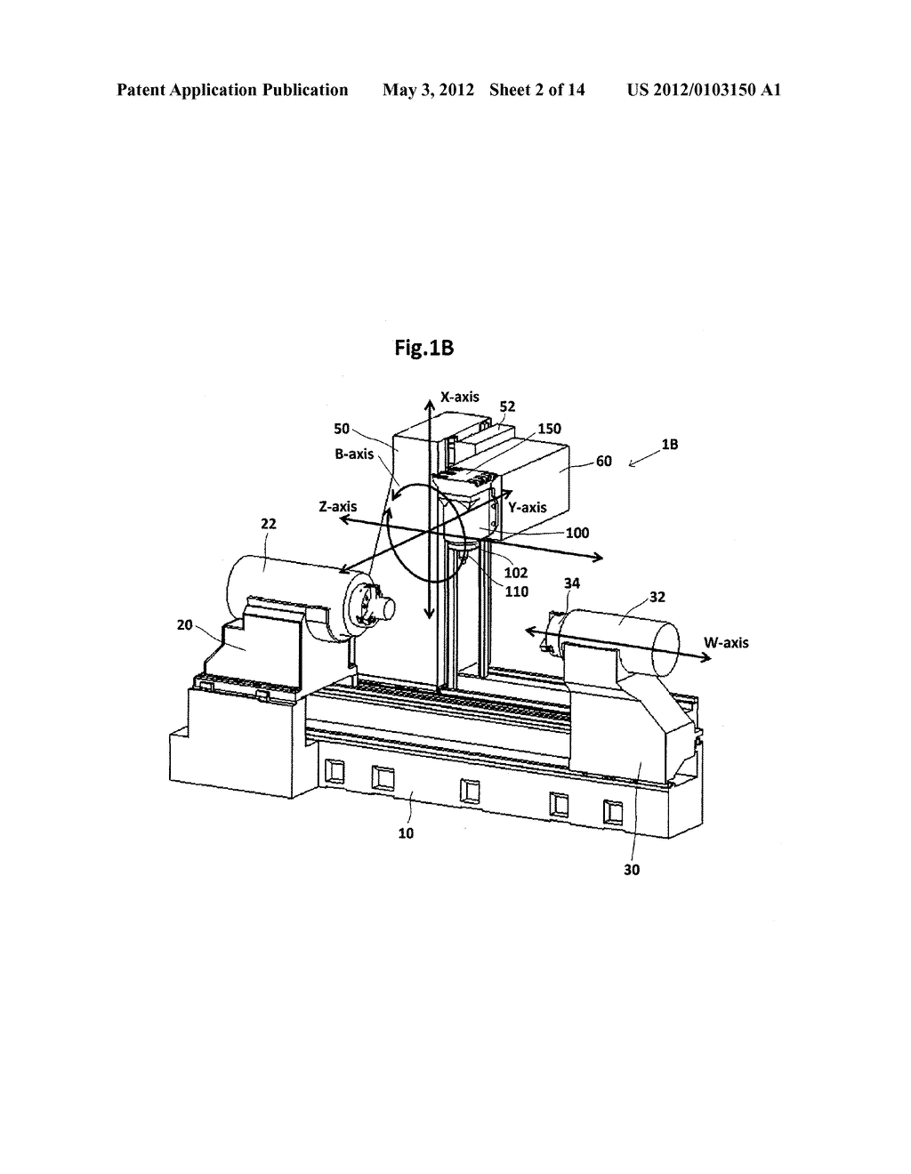 COMPOSITE WORKING LATHE - diagram, schematic, and image 03