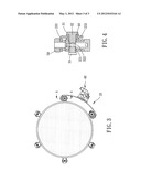 CONNECTION ASSEMBLY FOR DRUM SHELL diagram and image