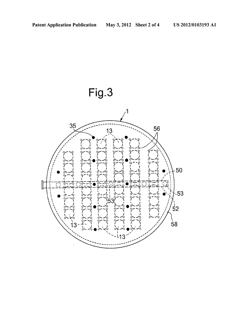 METHOD OF REMOVING LIQUID CONTAMINANT DROPLETS FROM A GAS STREAM, AND WASH     TRAY - diagram, schematic, and image 03