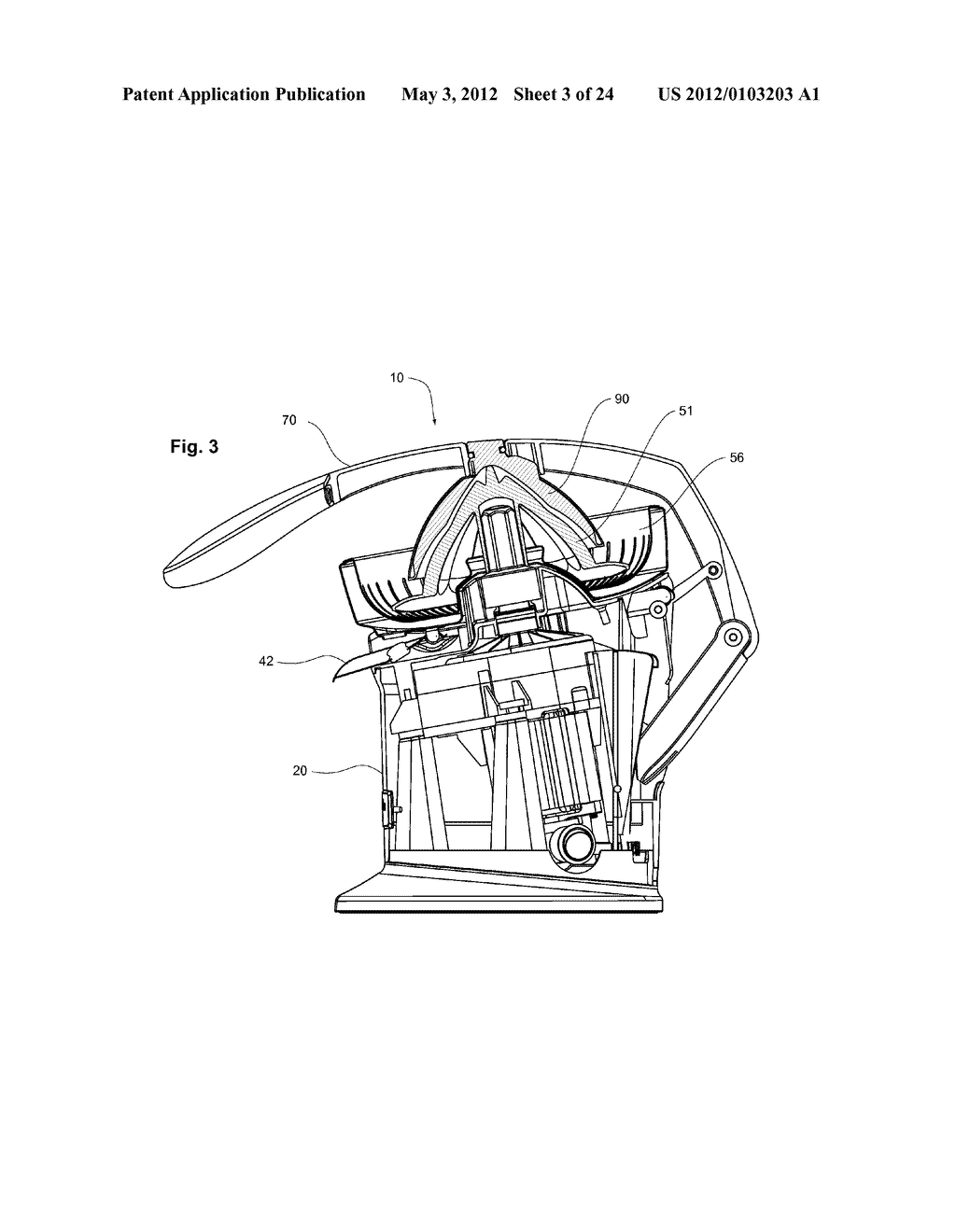 Citrus Reamer and Dome - diagram, schematic, and image 04