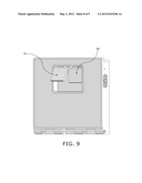 TRASH COMPACTOR TROLLEYS AND SYSTEMS FOR USE ON COMMERCIAL AIRCRAFT HAVING     MOBILE AND STATIONARY USAGE diagram and image