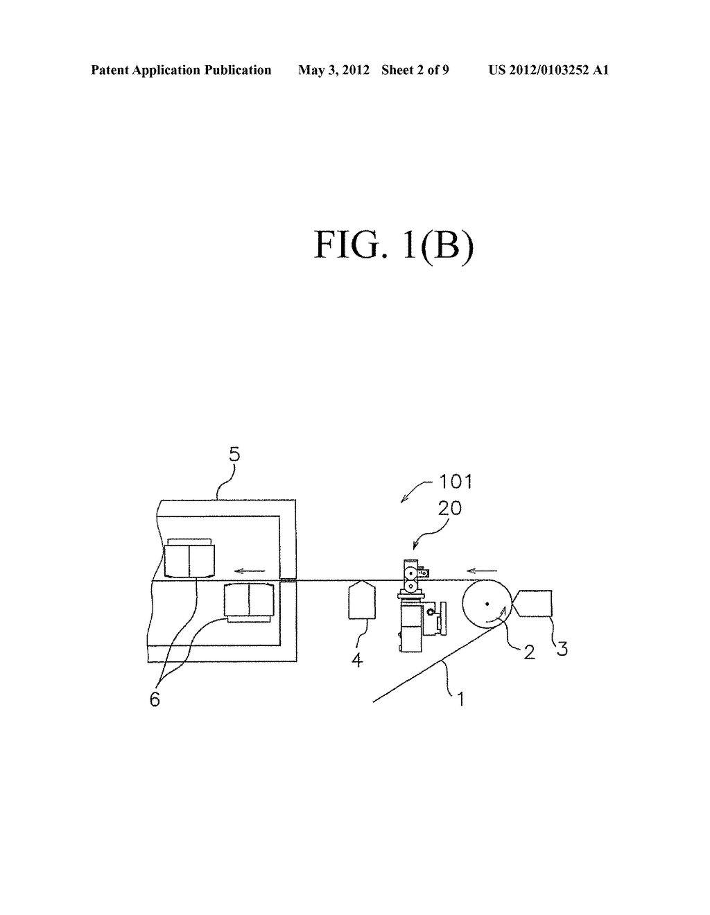 CONVEYANCE DEVICE FOR BASE MATERIAL HAVING BOTH SURFACES COATED WITH     COATING SOLUTION - diagram, schematic, and image 03