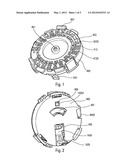 METER FOR FLUID OR POWDERY PRODUCT DISPENSING DEVICE diagram and image