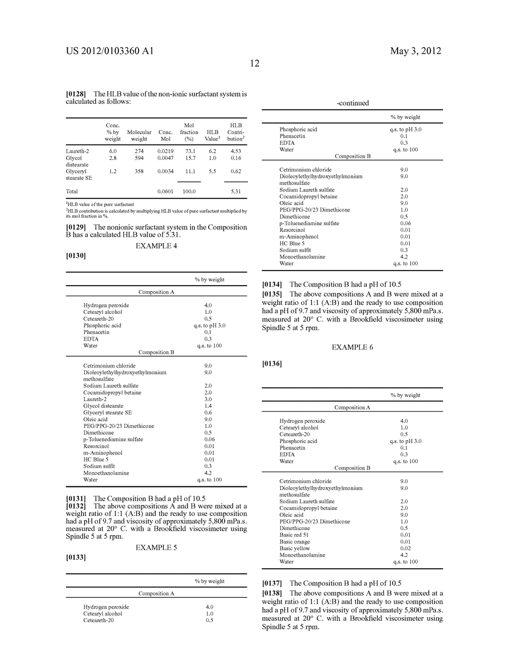 COMPOSITION AND METHOD FOR LEVELLING HAIR COLOUR - diagram, schematic, and image 13