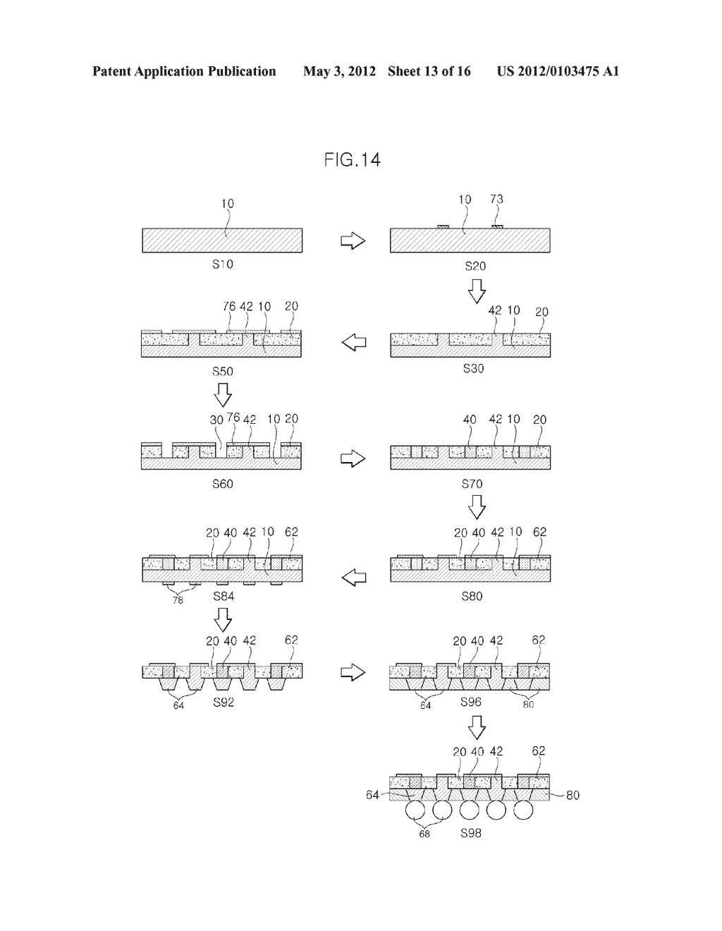 METHOD OF MANUFACTURING METAL BASE PACKAGE WITH VIA - diagram, schematic, and image 14