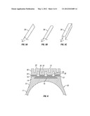 TREAD BAND FOR RETREADED TIRE diagram and image