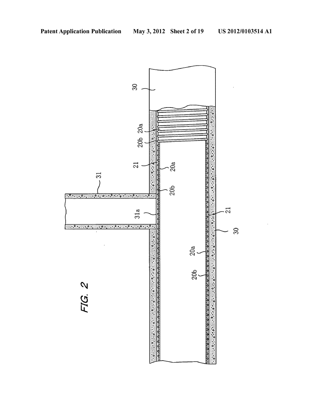 Lateral pipe lining method and lateral pipe lining apparatus - diagram, schematic, and image 03