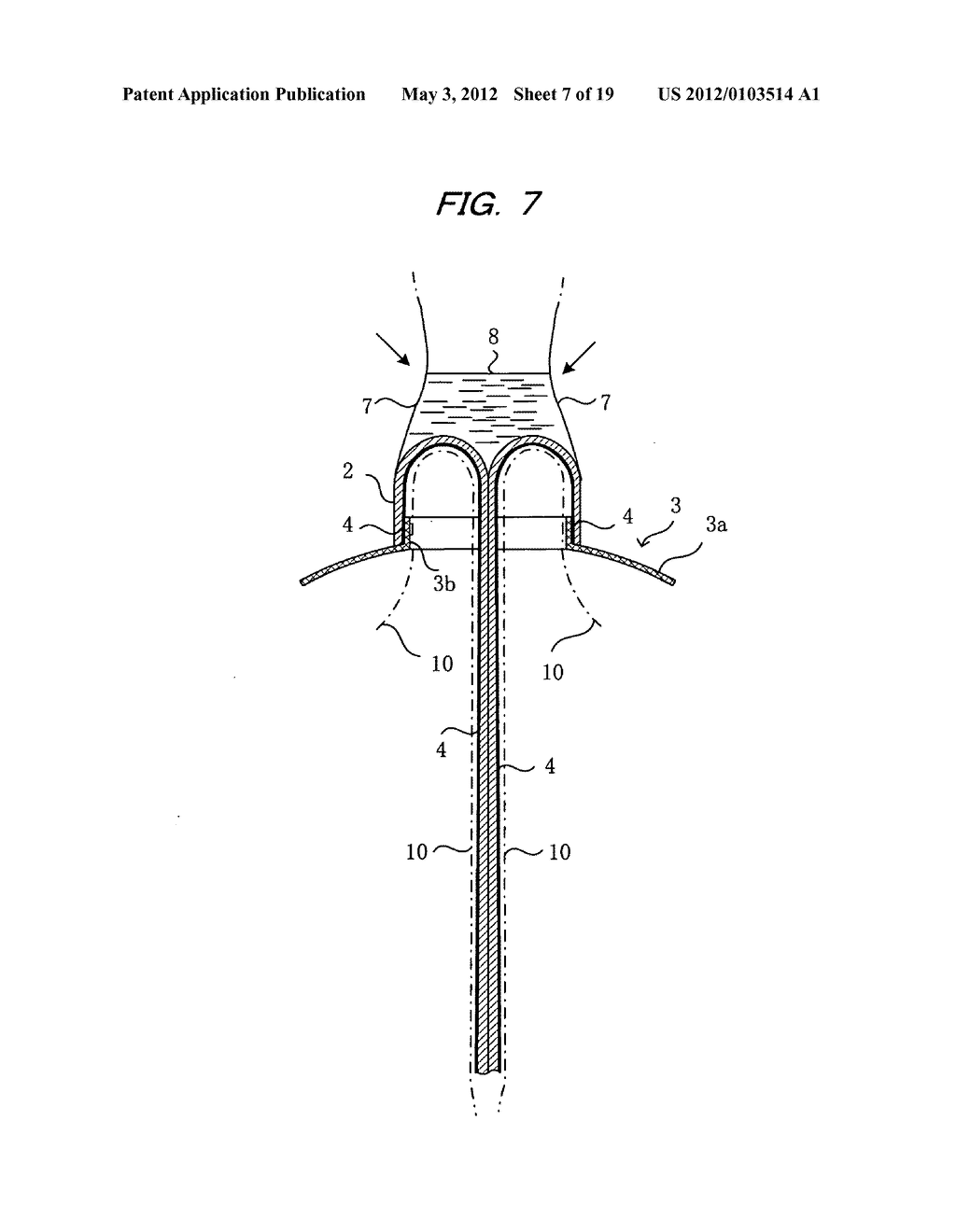 Lateral pipe lining method and lateral pipe lining apparatus - diagram, schematic, and image 08