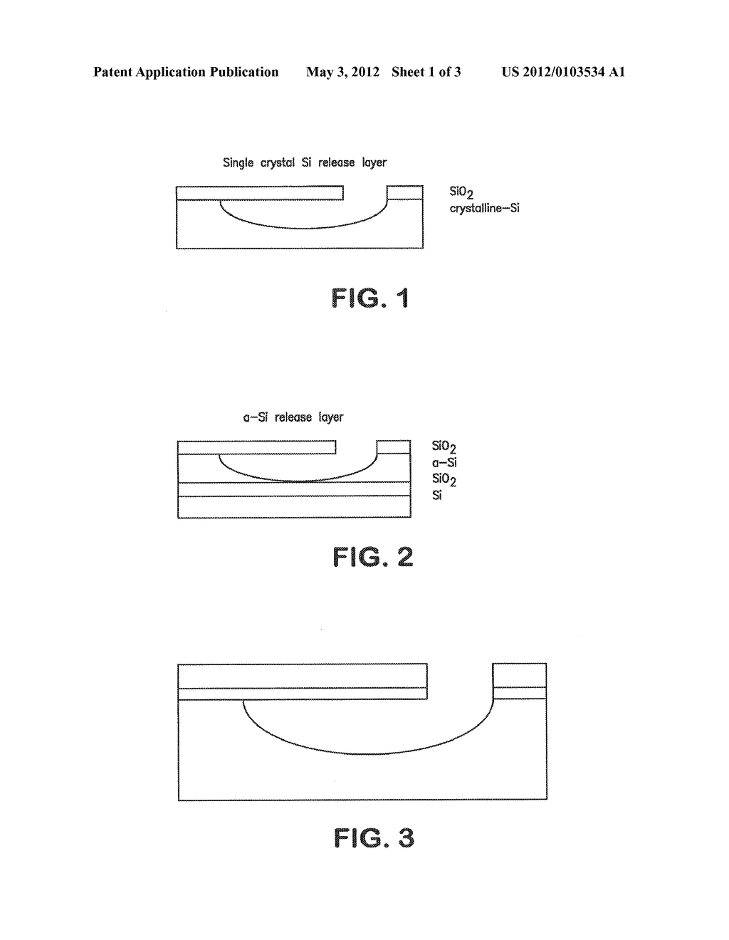 METHOD OF MINIMIZING BEAM BENDING OF MEMS DEVICE BY REDUCING THE     INTERFACIAL BONDING STRENGTH BETWEEN SACRIFICIAL LAYER AND MEMS STRUCTURE - diagram, schematic, and image 02