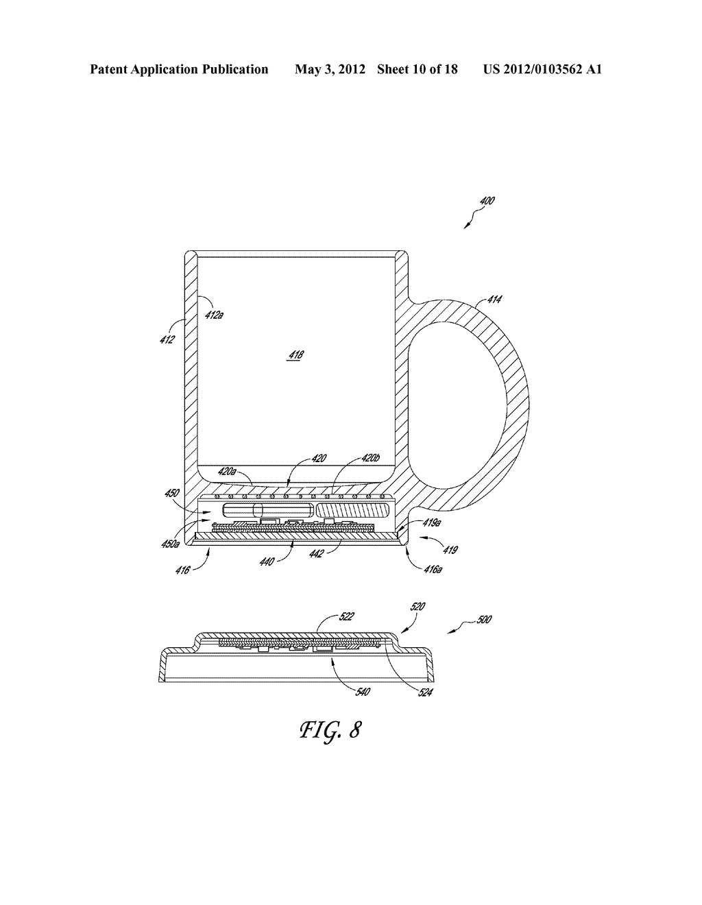 HEATED OR COOLED DISHWASHER SAFE DISHWARE AND DRINKWARE - diagram, schematic, and image 11