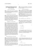 METHOD OF DETERMINATION OF FLUID INFLUX PROFILE AND NEAR-WELLBORE SPACE     PARAMETERS diagram and image