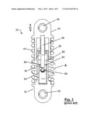 HYDRAULIC DAMPER AND PISTON HEAD ASSEMBLY THEREFORE diagram and image