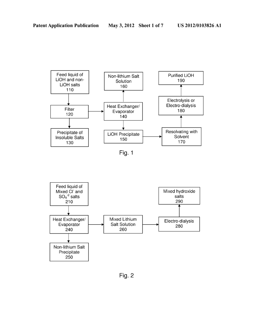 DEVICE AND METHOD FOR RECOVERY OR EXTRACTION OF LITHIUM - diagram, schematic, and image 02