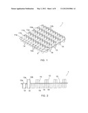 TRAY FOR POSITIONING ELONGATED OBJECTS, IN PARTICULAR SYRINGE BODIES OR     SYRINGES diagram and image