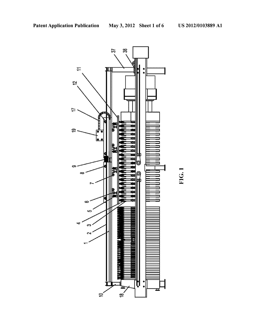 SHAKING DEVICE FOR FILTER PLATES OF FILTER PRESS - diagram, schematic, and image 02