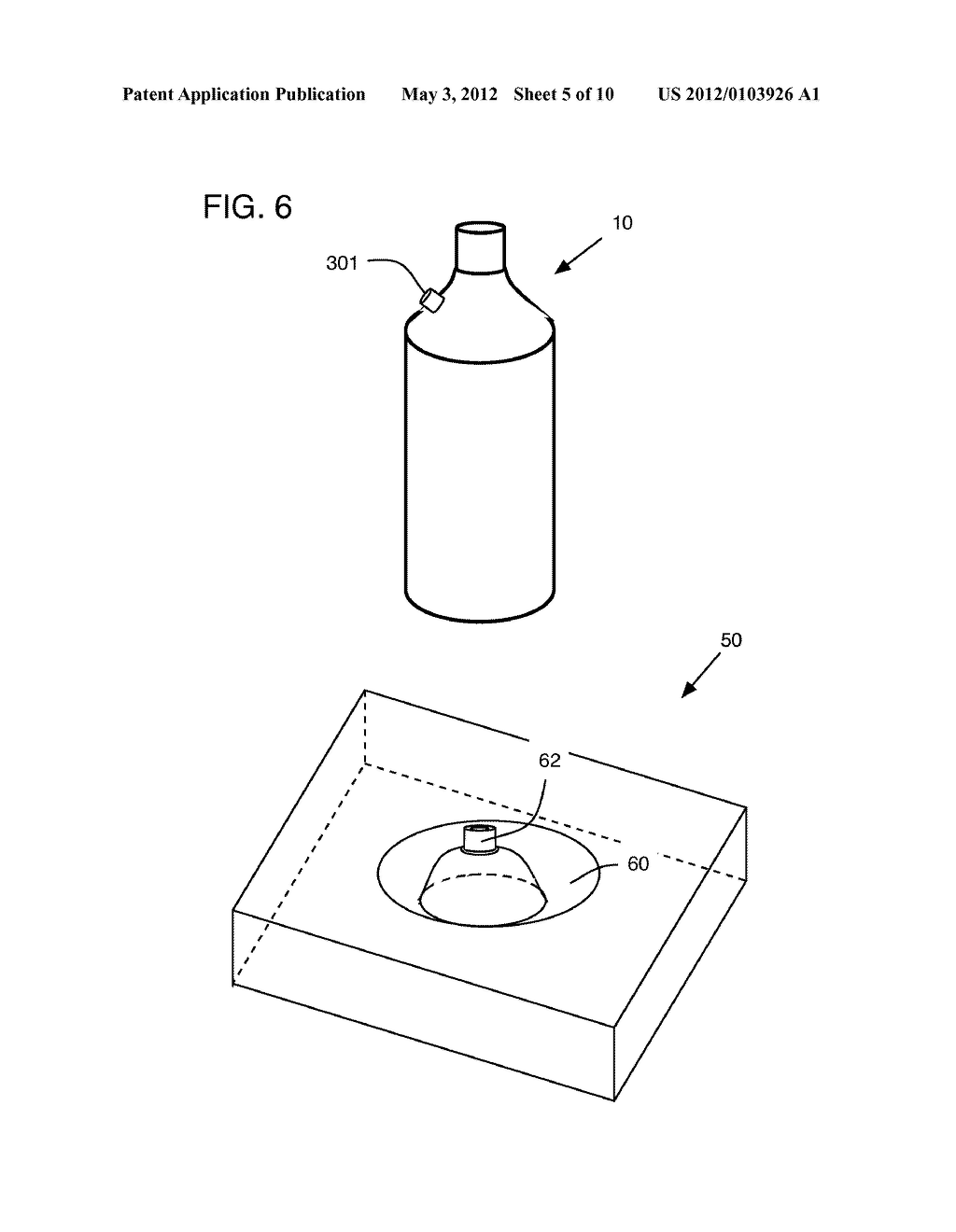 Sports Bottle and Fluid Dispensing system, device, and method. - diagram, schematic, and image 06