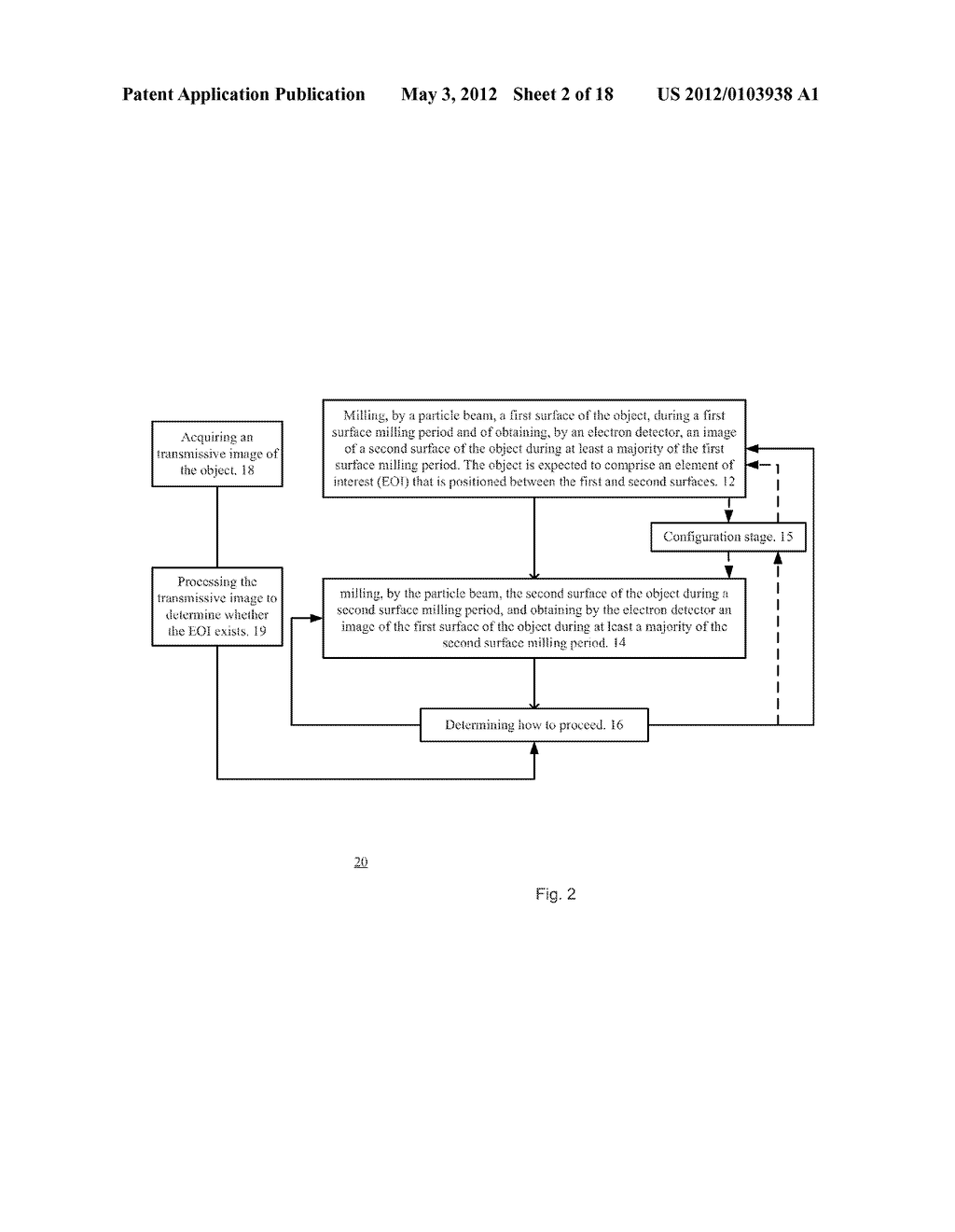 METHOD AND SYSTEM FOR MILLING AND IMAGING AN OBJECT - diagram, schematic, and image 03
