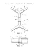 METHOD FOR MANUFACTURING A TUBULAR FRAME STRUCTURE WITH STAND ALONE NODE diagram and image