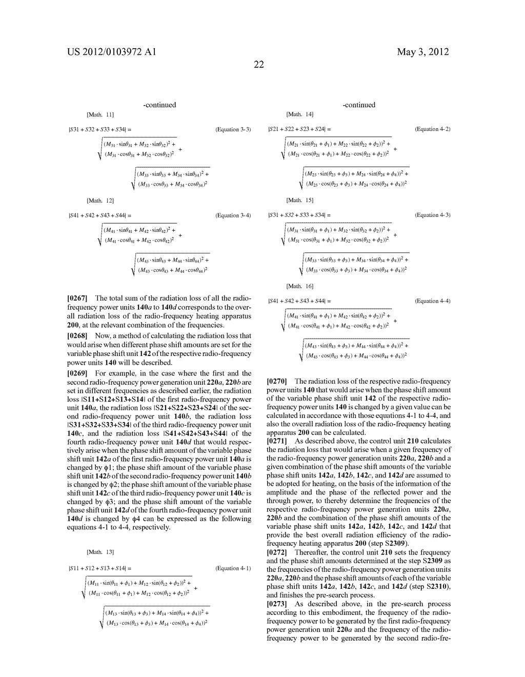 HIGH-FREQUENCY HEATING DEVICE AND HIGH-FREQUENCY HEATING METHOD - diagram, schematic, and image 45