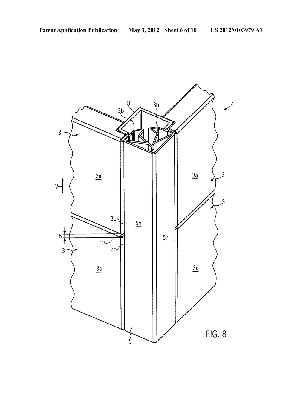 STORAGE SYSTEM HAVING LATCHABLE WALL PANELS AND SUPPORTS, KIT SUCH WALL     PANELS AND SUPPORTS, AND ASSEMBLY METHOD FOR AUTOMATIC STORAGE SYSTEMS - diagram, schematic, and image 07