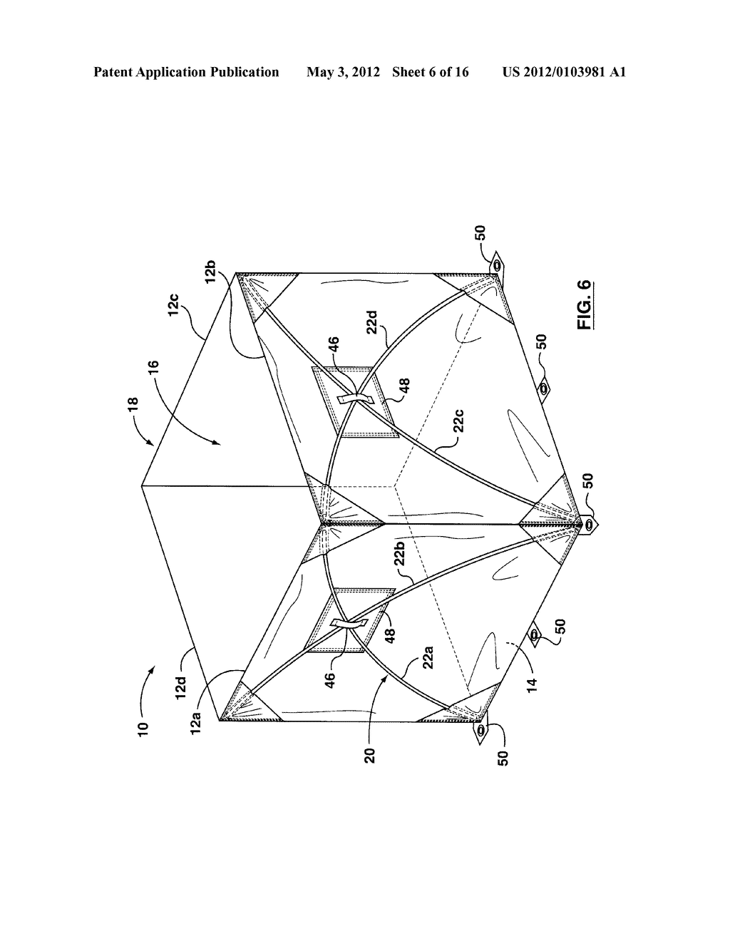 FLEXIBLE BULK CONTAINER AND DETACHABLE SUPPORT STRUCTURE THEREFOR - diagram, schematic, and image 07