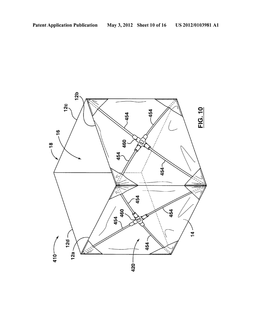 FLEXIBLE BULK CONTAINER AND DETACHABLE SUPPORT STRUCTURE THEREFOR - diagram, schematic, and image 11