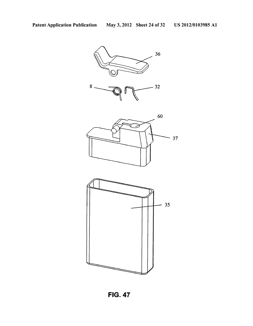 SINGLE UNIT DISPENSING CAP - diagram, schematic, and image 25