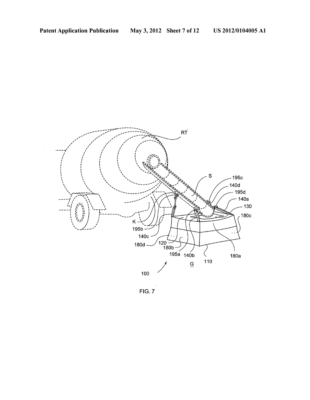 WET(PLASTIC)AND DRY CONCRETE RECLAMATION/DISPOSALDEVICE - diagram, schematic, and image 08