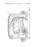 DISPENSER WITH WASTE COLLECTION SPOOL, AND METHOD OF USING diagram and image