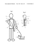 Case to hold and transport a ball-launcher for dogs diagram and image