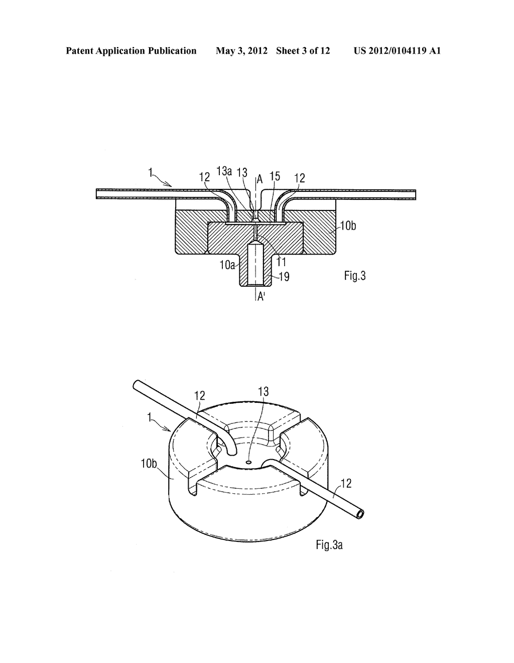 TWO-PHASE SPRAYING NOZZLE AND VAPORISING DEVICE COMPRISING SAME - diagram, schematic, and image 04
