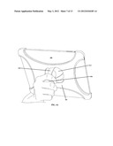 PORTABLE COMPUTER HOLDER diagram and image