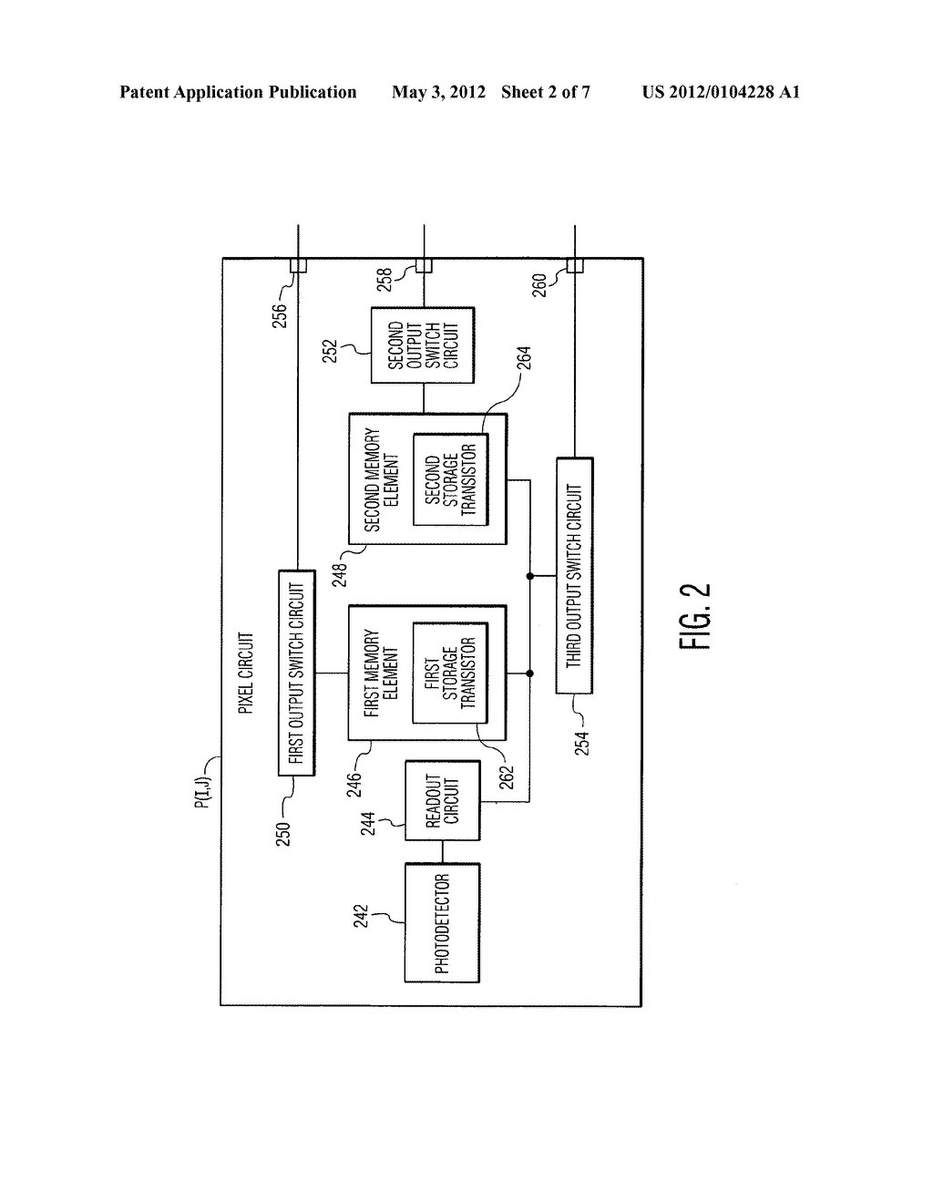 PIXEL CIRCUIT, IMAGING INTEGRATED CIRCUIT, AND METHOD FOR IMAGE     INFORMATION ACQUISITION - diagram, schematic, and image 03