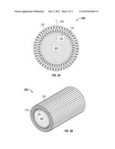 RADIATION DETECTOR HAVING A RIBBED SCINTILLATOR diagram and image