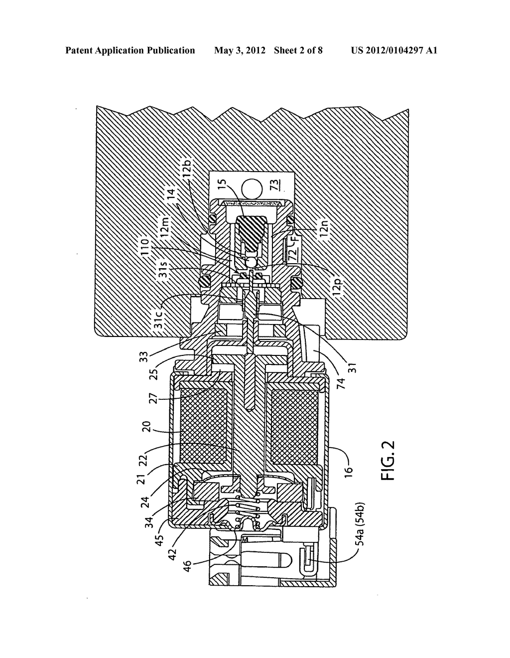 Solenoid operated fluid control valve - diagram, schematic, and image 03