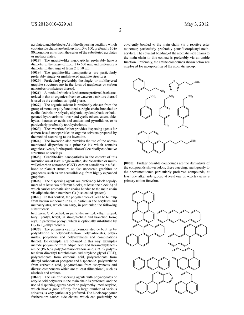 METHOD FOR DISPERSING GRAPHITE-LIKE NANOPARTICLES - diagram, schematic, and image 03