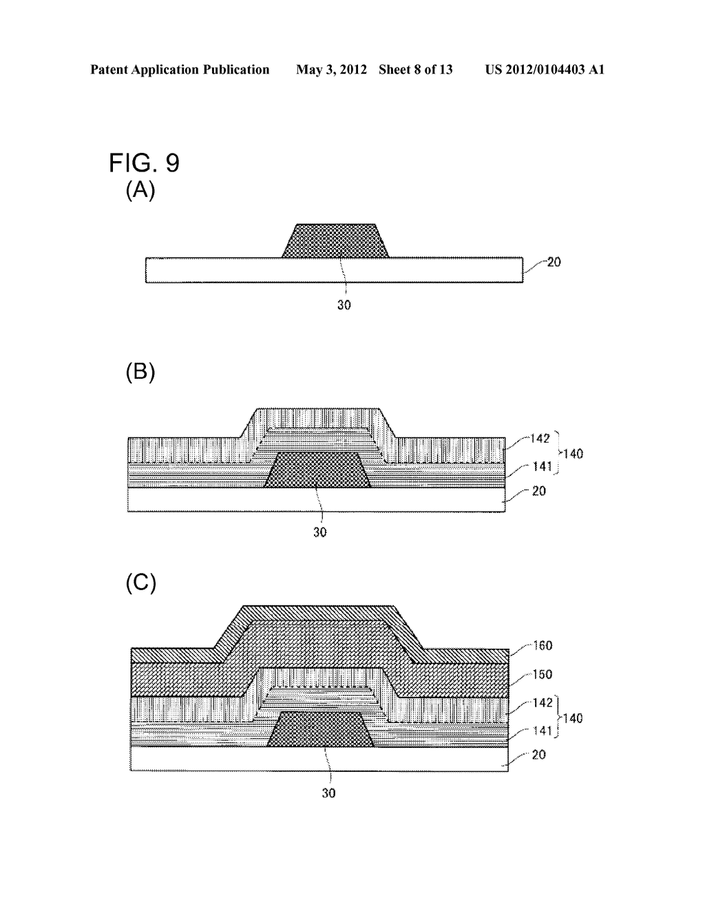 THIN FILM TRANSISTOR AND METHOD FOR PRODUCING THE SAME - diagram, schematic, and image 09