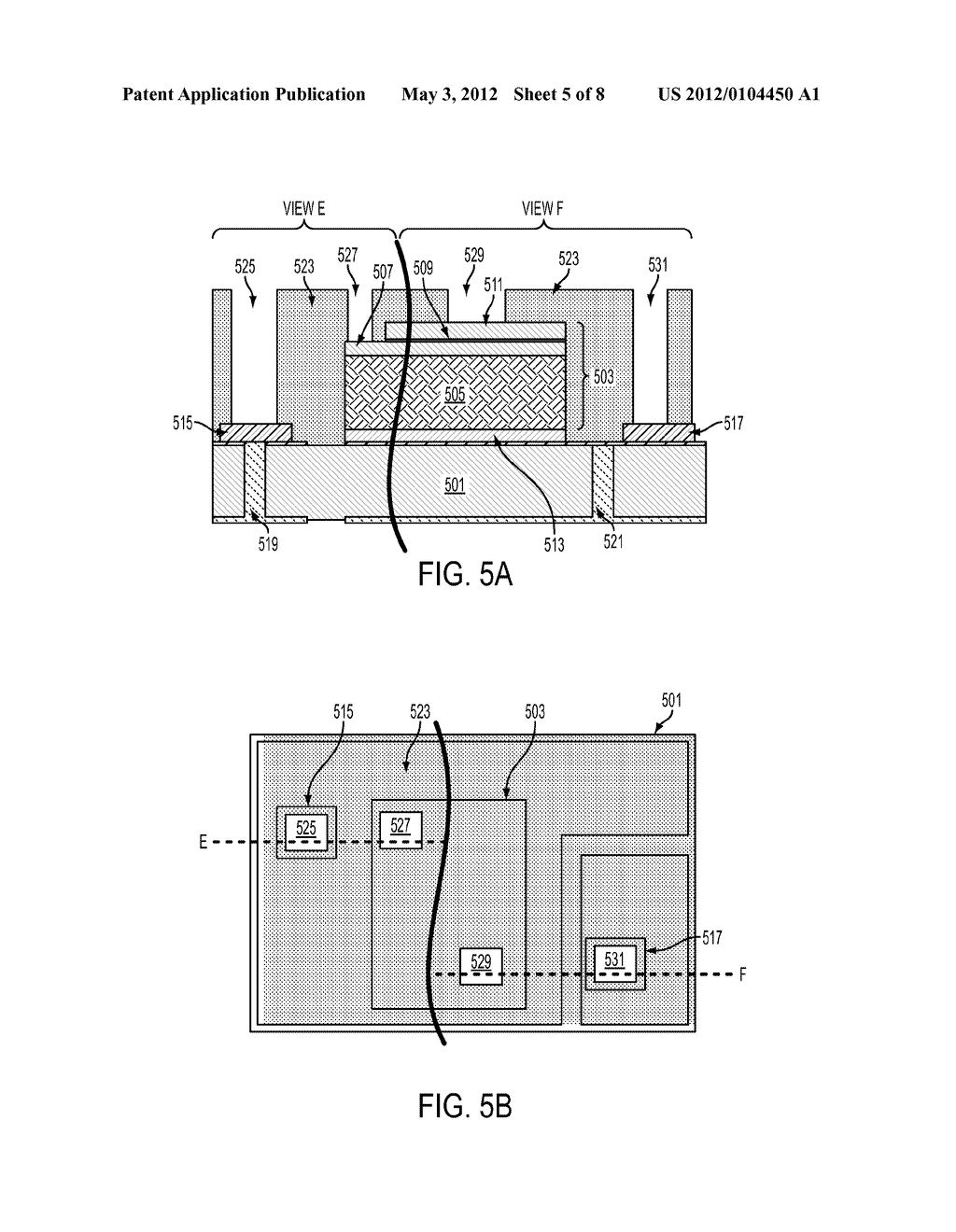 LIGHT EMITTING DIODE OPTICAL EMITTER WITH TRANSPARENT ELECTRICAL     CONNECTORS - diagram, schematic, and image 06