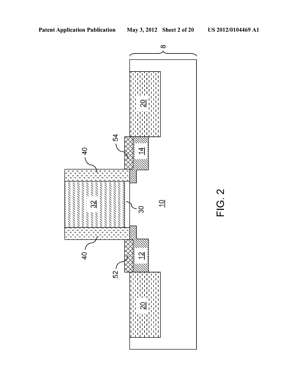 REPLACEMENT GATE MOSFET WITH A HIGH PERFORMANCE GATE ELECTRODE - diagram, schematic, and image 03