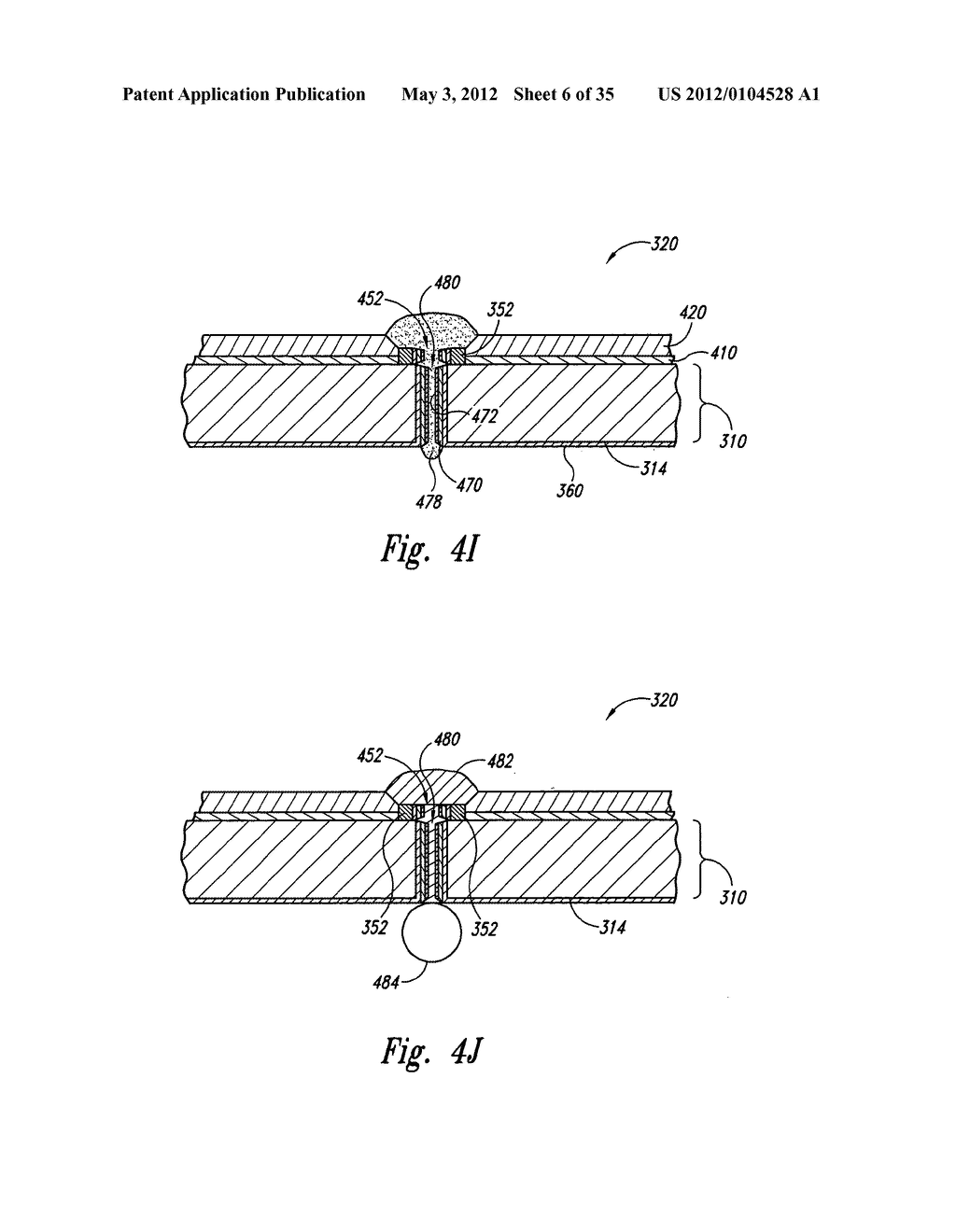 WAFER-LEVEL PACKAGED MICROELECTRONIC IMAGERS AND PROCESSES FOR WAFER-LEVEL     PACKAGING - diagram, schematic, and image 07