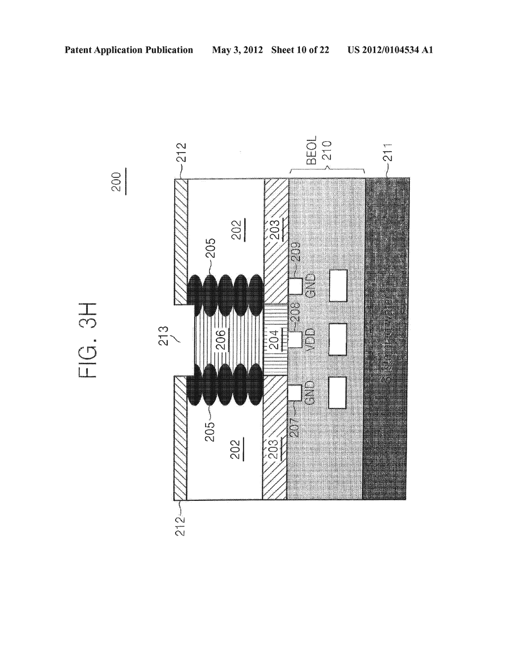 IMAGE SENSOR INCLUDING GUARD RING AND NOISE BLOCKING AREA TO BLOCK NOISE     AND METHOD OF MANUFACTURING THE SAME - diagram, schematic, and image 11