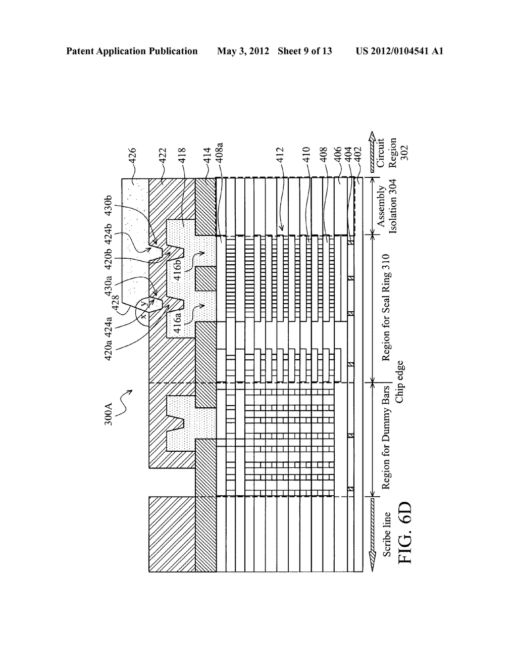 SEAL RING STRUCTURE WITH POLYIMIDE LAYER ADHESION - diagram, schematic, and image 10