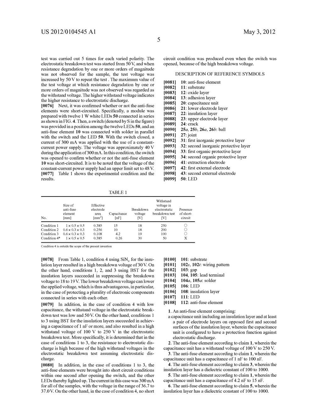 Anti-Fuse Element - diagram, schematic, and image 12