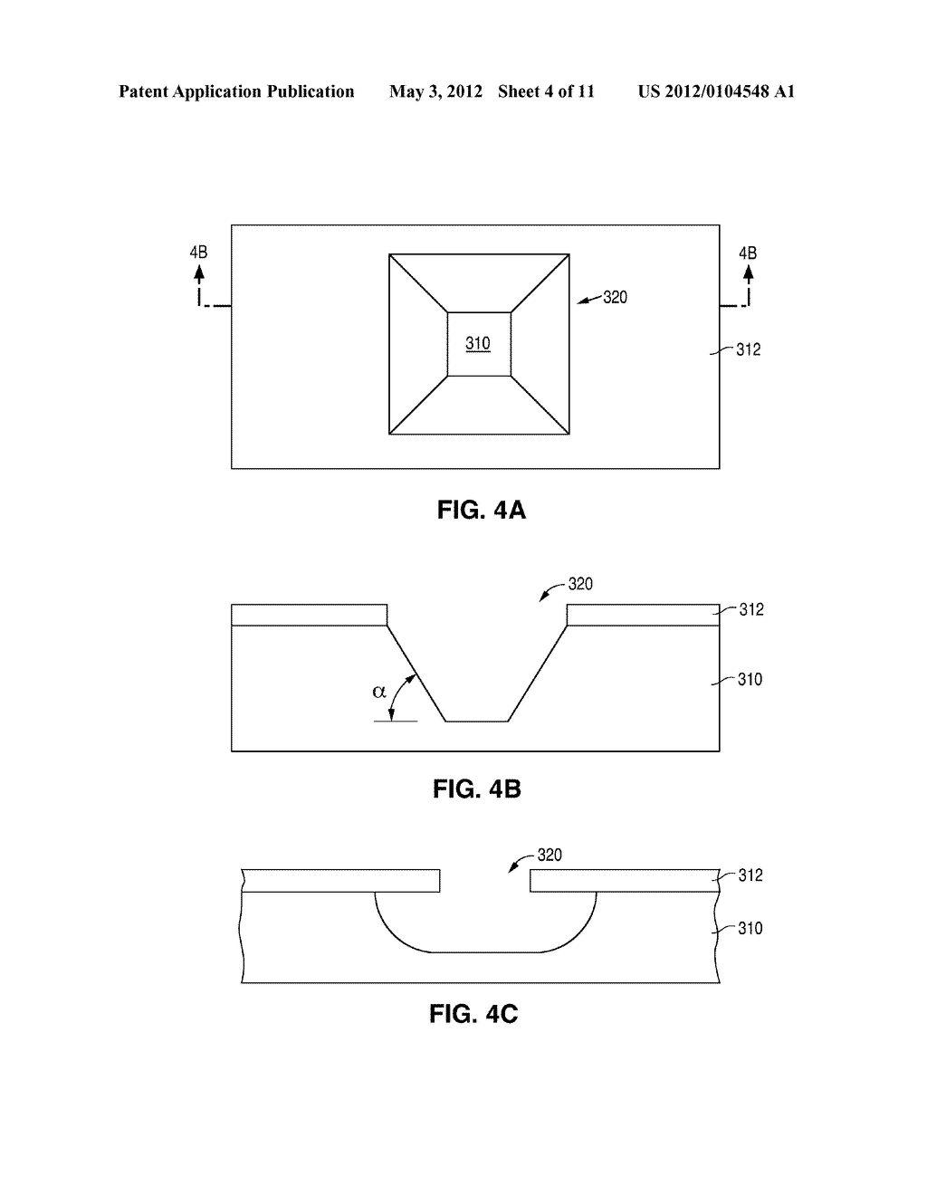 Semiconductor Capacitor with Large Area Plates and a Small Footprint that     is Formed with Shadow Masks and Only Two Lithography Steps - diagram, schematic, and image 05