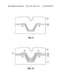 Semiconductor Capacitor with Large Area Plates and a Small Footprint that     is Formed with Shadow Masks and Only Two Lithography Steps diagram and image