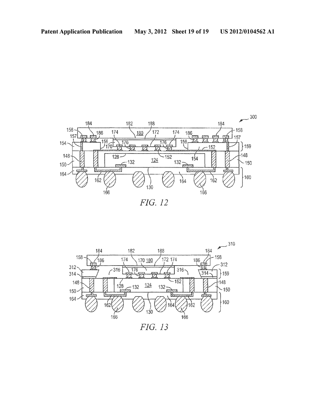 Semiconductor Device and Method of Forming Stepped Interconnect Layer for     Stacked Semiconductor Die - diagram, schematic, and image 20