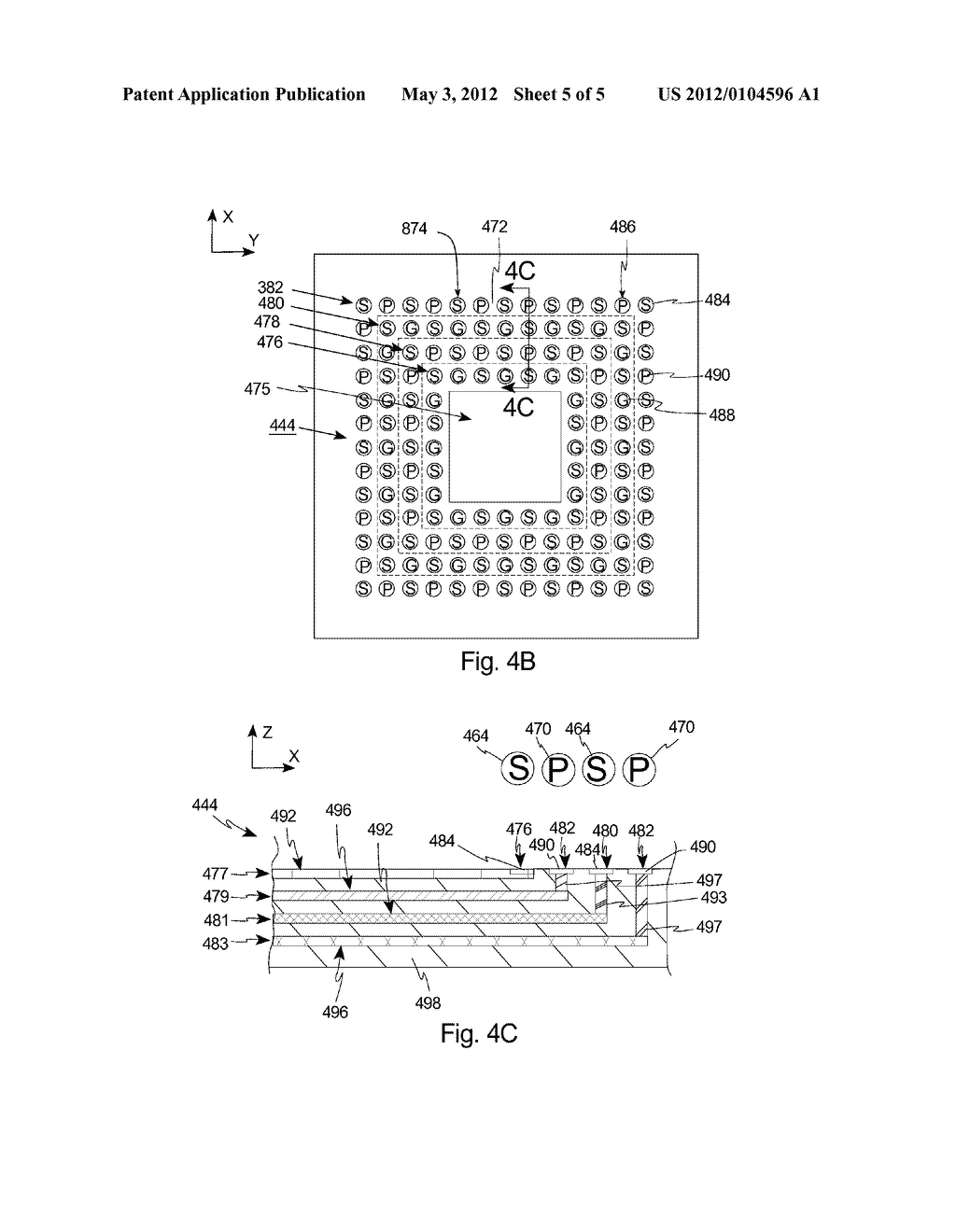 FLIP CHIP BUMP ARRAY WITH SUPERIOR SIGNAL PERFORMANCE - diagram, schematic, and image 06