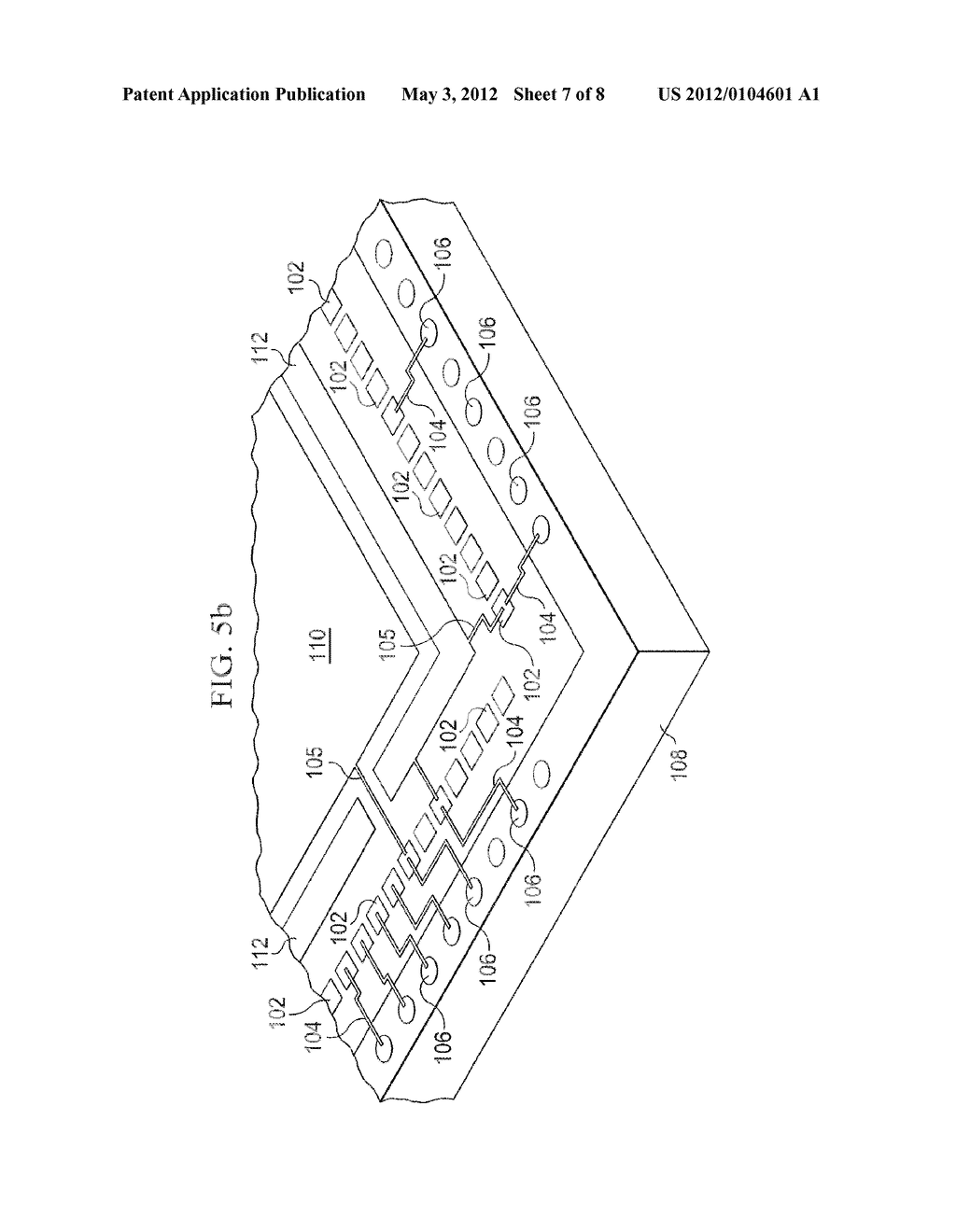 Semiconductor Device and Method of Forming Wafer Level Ground Plane and     Power Ring - diagram, schematic, and image 08