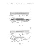 STACKED SEMICONDUCTOR PACKAGES AND RELATED METHODS diagram and image