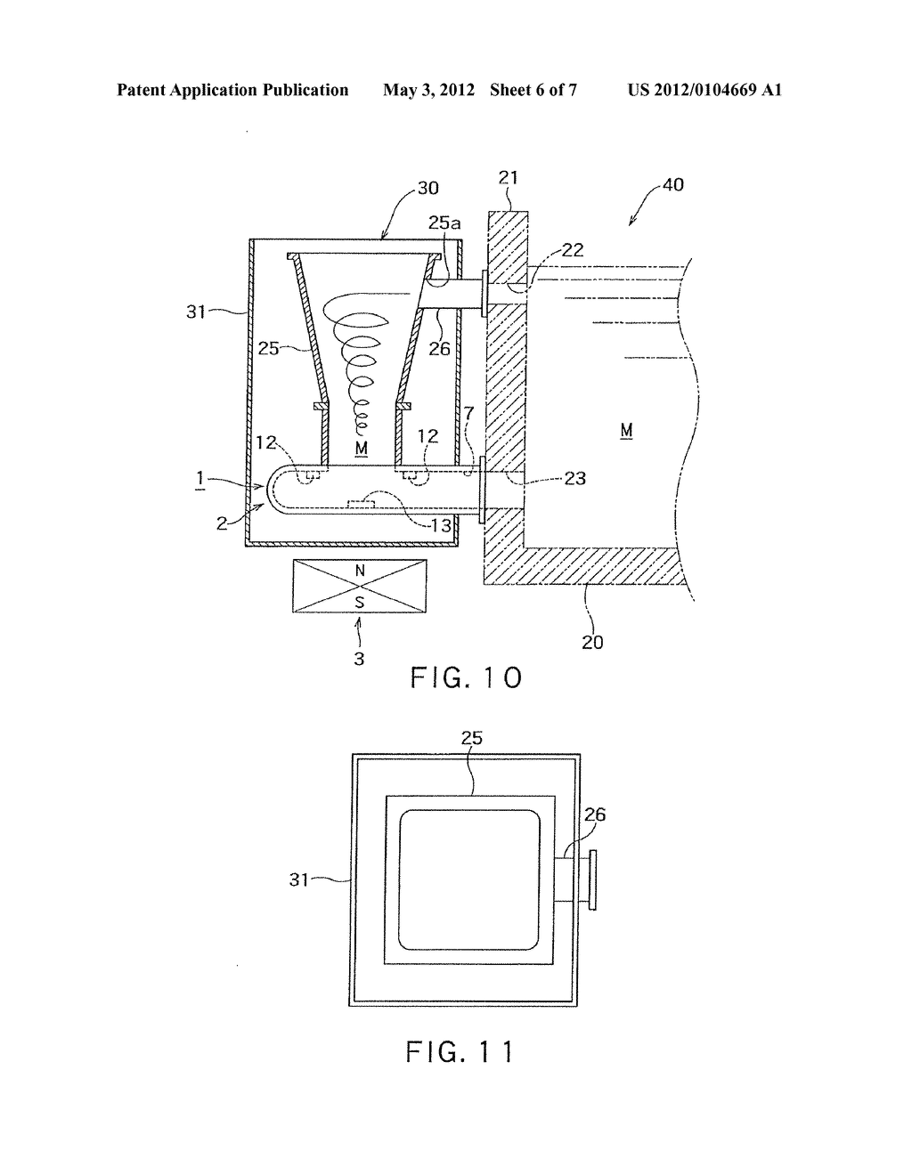 Non-ferrous Metal Melt Pump and Non-ferrous Metal Melting Furnace Using     the Same - diagram, schematic, and image 07